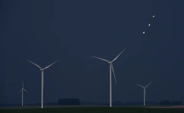 Wind farm in Uruguay